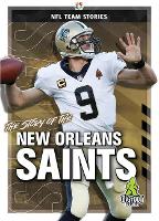 Book Cover for The Story of the New Orleans Saints by Jim Whiting