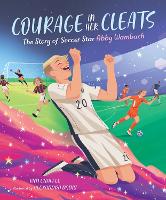 Book Cover for Courage in Her Cleats by Kim Chaffee
