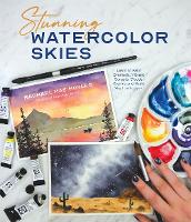 Book Cover for Stunning Watercolor Skies by Rachael Mae Moyles