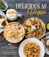 Book Cover for Delicious AF Vegan by Lauren Boehme