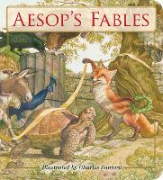 Book Cover for Aesop's Fables Oversized Padded Board Book by Aesop