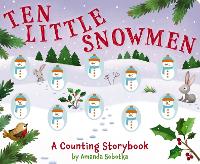 Book Cover for Ten Little Snowmen by Amanda Sobotka