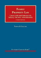 Book Cover for Family Property Law by Thomas P. Gallanis