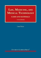 Book Cover for Law, Medicine, and Medical Technology by Lars Noah