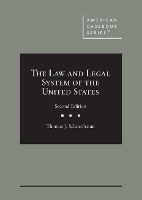 Book Cover for The Law and Legal System of the United States by Thomas J. Schoenbaum