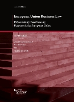 Book Cover for European Union Business Law by Lloyd Bonfield