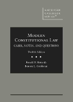 Book Cover for Modern Constitutional Law by Bennett L. Gershman