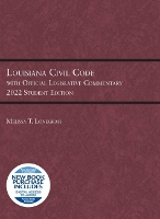 Book Cover for Louisiana Civil Code with Official Legislative Commentary by Melissa Lonegrass