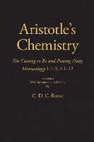 Book Cover for Aristotle's Chemistry by Aristotle, C D C Reeve