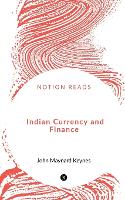 Book Cover for Indian Currency and Finance by John Maynard