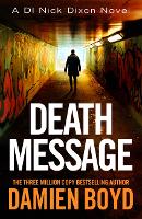 Book Cover for Death Message by Damien Boyd