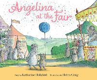 Book Cover for Angelina at the Fair by Katharine Holabird