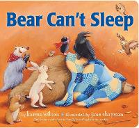 Book Cover for Bear Can't Sleep by Karma Wilson