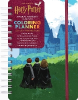 Book Cover for 2025 Harry Potter Magical Moments 18-Month Coloring Planner by Editors of Thunder Bay Press