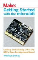 Book Cover for Getting Started with the Micro: Bit by Wolfram Donat