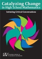 Book Cover for Catalyzing Change in High School Mathematics Initiating Critical Conversations by National Council of Teachers of Mathematics