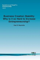 Book Cover for Business Creation Stability by Paul Davidson Reynolds