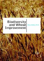 Book Cover for Biodiversity and Wheat Improvement by Vikas Mishra