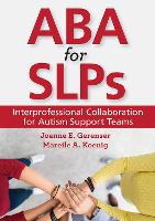 Book Cover for ABA for SLPs by Joanne E. Gerenser