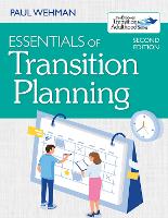 Book Cover for Essentials of Transition Planning by Paul Wehman, Valerie Brooke, Joshua Taylor, Cyndi Pitonyak