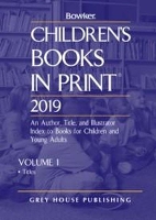 Book Cover for Children's Books In Print, 2019 by RR Bowker