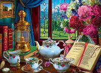 Book Cover for Tea Set Jigsaw by Willow Creek Press