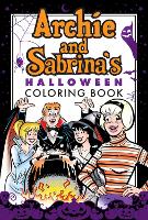 Book Cover for Archie & Sabrina's Halloween Coloring Book by Archie Superstars