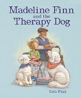 Book Cover for Madeline Finn and the Therapy Dog by Lisa Papp