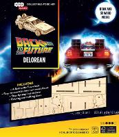 Book Cover for IncrediBuilds: Back to the Future: DeLorean Book and 3D Wood Model by Insight Editions