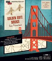 Book Cover for IncrediBuilds: San Francisco: Golden Gate Bridge Book and 3D Wood Model by Insight Editions