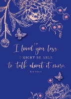Book Cover for Jane Austen If I Loved You Less Embellished Card by Insight Editions
