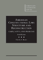 Book Cover for American Constitutional Law by Charles A. Shanor