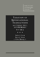 Book Cover for Taxation of International Transactions by Robert J. Peroni, Karen B. Brown, J. Clifton Fleming Jr.