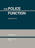 Book Cover for The Police Function by George E. Dix