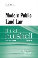 Book Cover for Modern Public Land Law in a Nutshell by Robert L. Glicksman