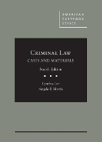 Book Cover for Criminal Law, Cases and Materials by Cynthia Lee, Angela P. Harris