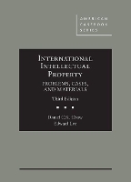 Book Cover for International Intellectual Property by Daniel C.K. Chow, Edward S. Lee