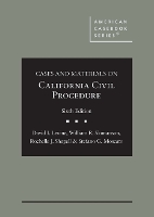 Book Cover for Cases and Materials on California Civil Procedure by David I. Levine, William R. Slomanson, Rochelle J. Shapell, Stefano G. Moscato