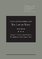 Book Cover for Cases and Materials on the Law of Torts by George C. Christie, Joseph Sanders, W. Jonathan Cardi, Mary J. Davis