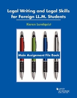 Book Cover for Legal Writing and Legal Skills for Foreign LL.M. Students by Karen Lundquist