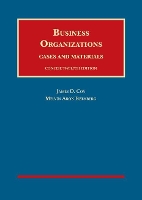 Book Cover for Business Organizations by James D. Cox, Melvin Aron Eisenberg