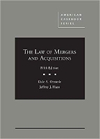 Book Cover for The Law of Mergers and Acquisitions by Dale A. Oesterle, Jeffrey J. Haas