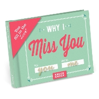 Book Cover for Knock Knock Why I Miss You Book Fill in the Love Fill-in-the-Blank Book & Gift Journal by Knock Knock