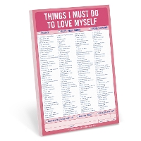 Book Cover for Knock Knock Things I Must Do to Love Myself Pad by Knock Knock