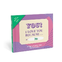 Book Cover for Knock Knock I Love You Because … Book Fill in the Love Fill-in-the-Blank Book & Gift Journal by Knock Knock