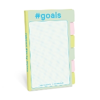 Book Cover for Knock Knock #Goals Tabbed Sticky Notes by Knock Knock