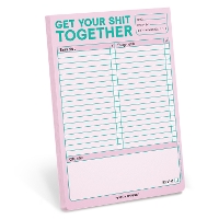 Book Cover for Knock Knock Get Your Shit Together Pad (Pastel Edition) by Knock Knock