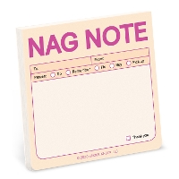 Book Cover for Knock Knock Nag Note Sticky Notes (Pastel Edition) by Knock Knock