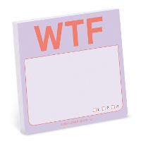 Book Cover for Knock Knock WTF Sticky Notes (Pastel Edition) by Knock Knock