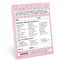 Book Cover for Knock Knock Self-Care Rx Nifty Note by Knock Knock
